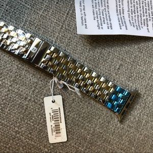Michele two tone Apple Watch band